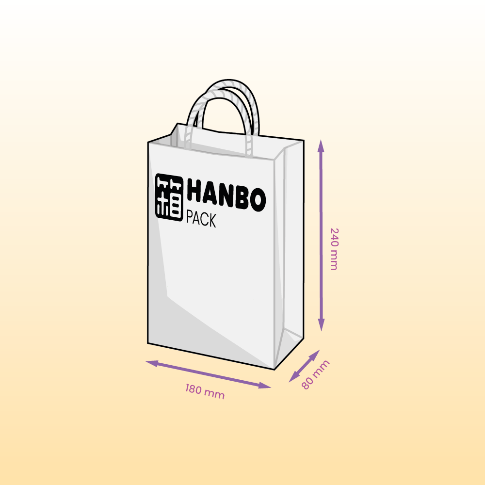 Bolsas de Papel Personalizadas de Asa Retorcida