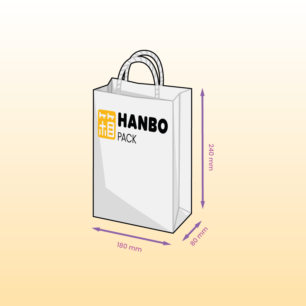 Bolsas de Papel Personalizadas de Asa Retorcida
