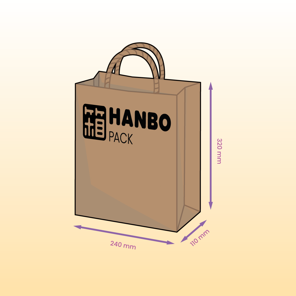 Bolsas de Papel Personalizadas de Asa Retorcida