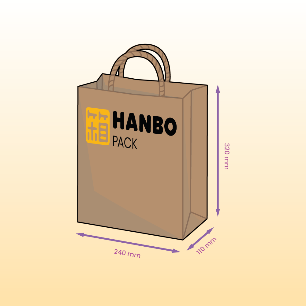 Bolsas de Papel Personalizadas de Asa Retorcida