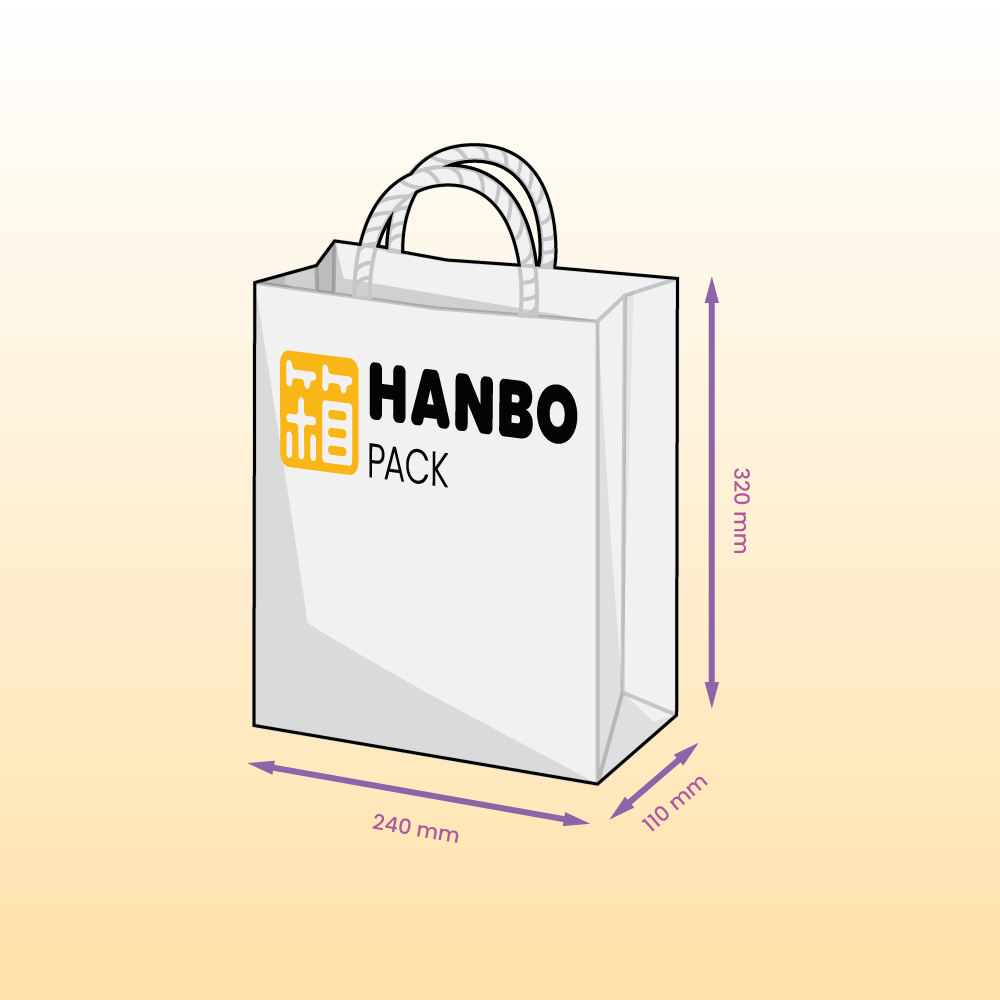 Bolsas de Papel Personalizadas de Asa Retorcida