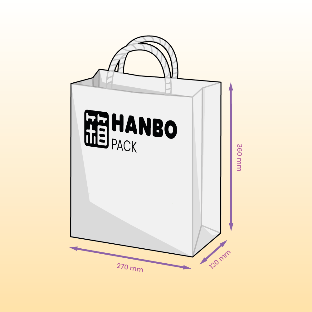Bolsas de Papel Personalizadas de Asa Retorcida