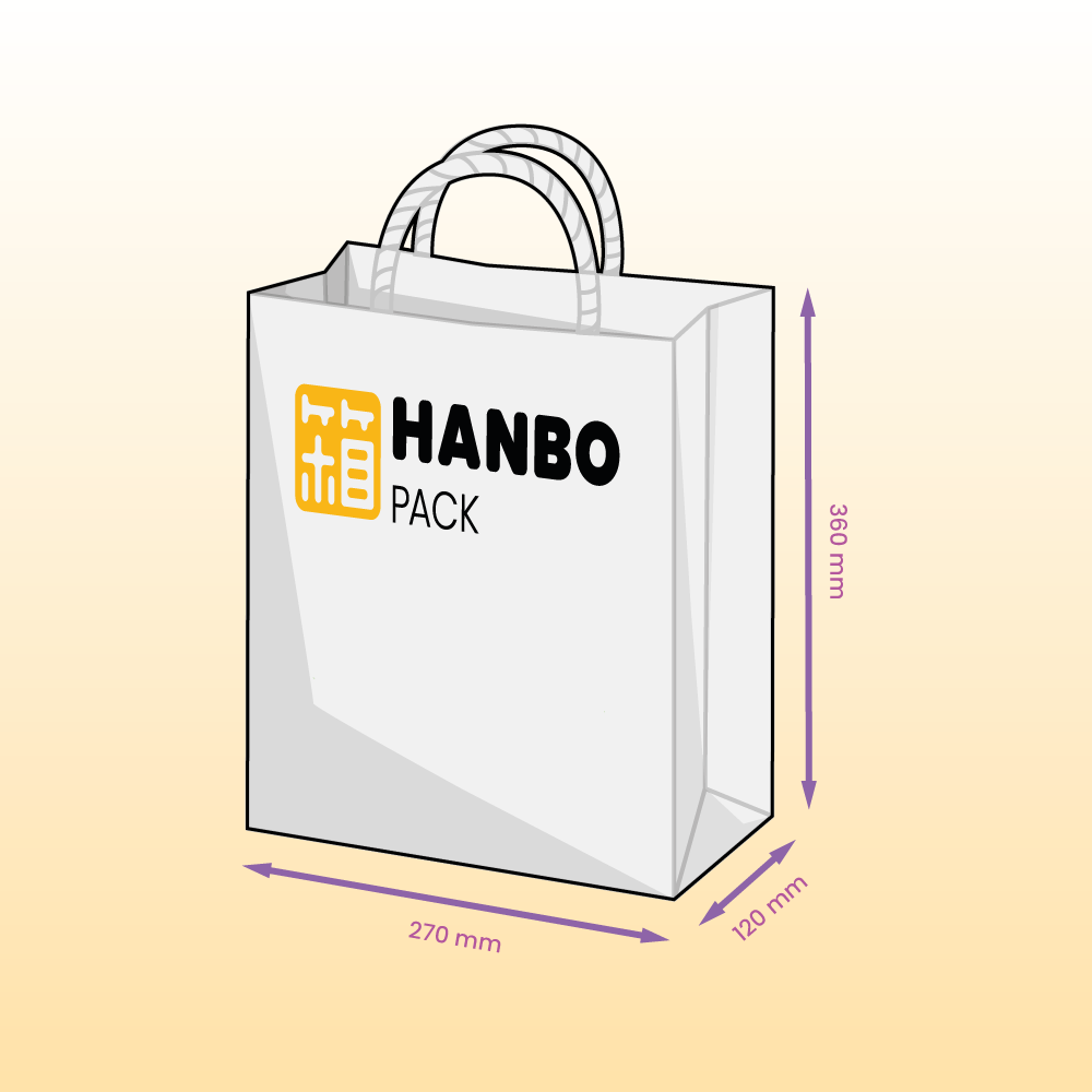 Bolsas de Papel Personalizadas de Asa Retorcida