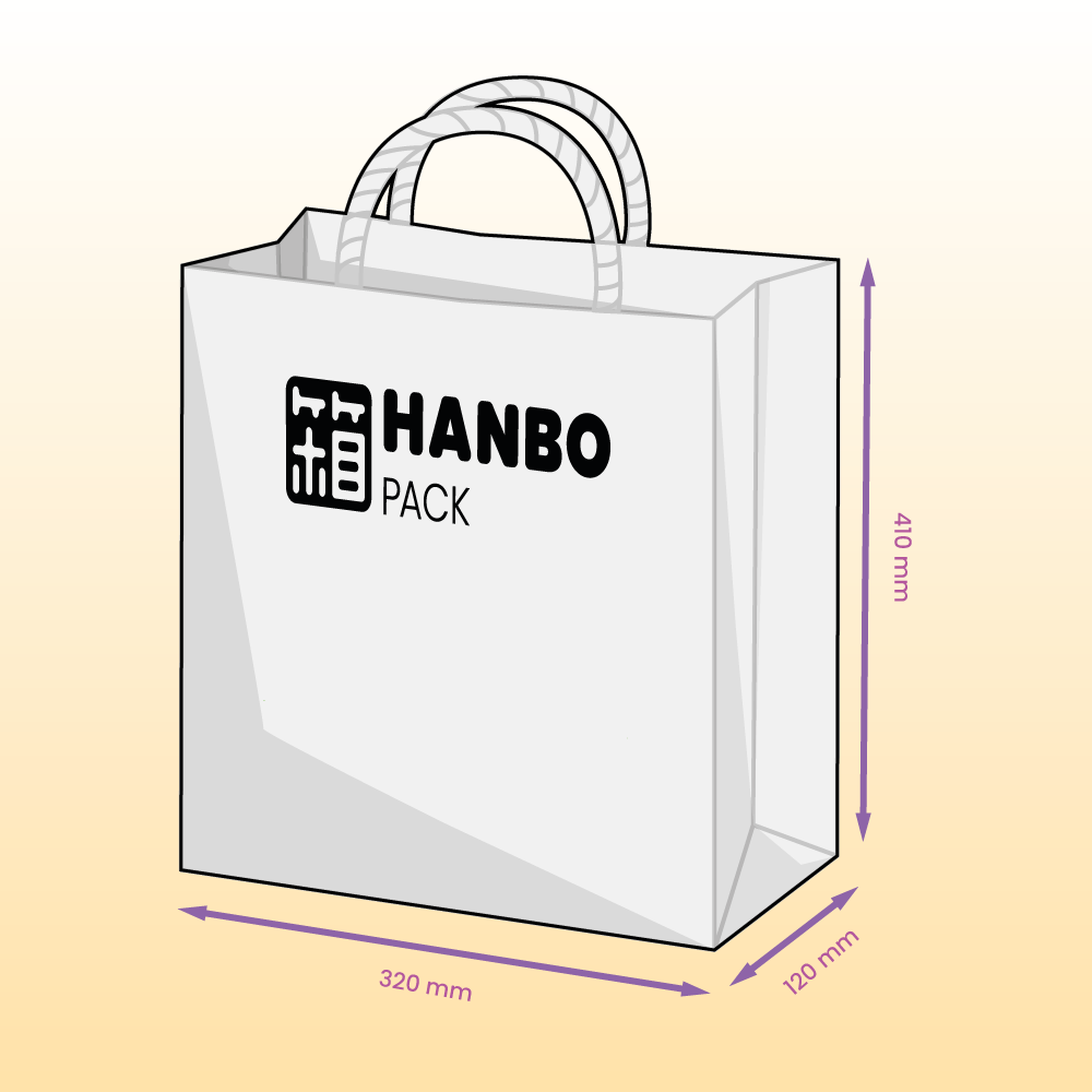 Bolsas de Papel Personalizadas de Asa Retorcida