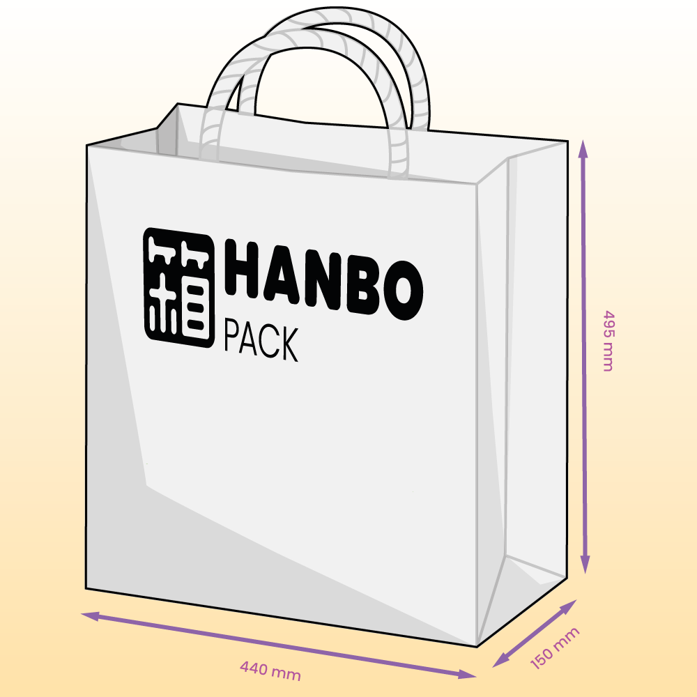 Bolsas de Papel Personalizadas de Asa Retorcida