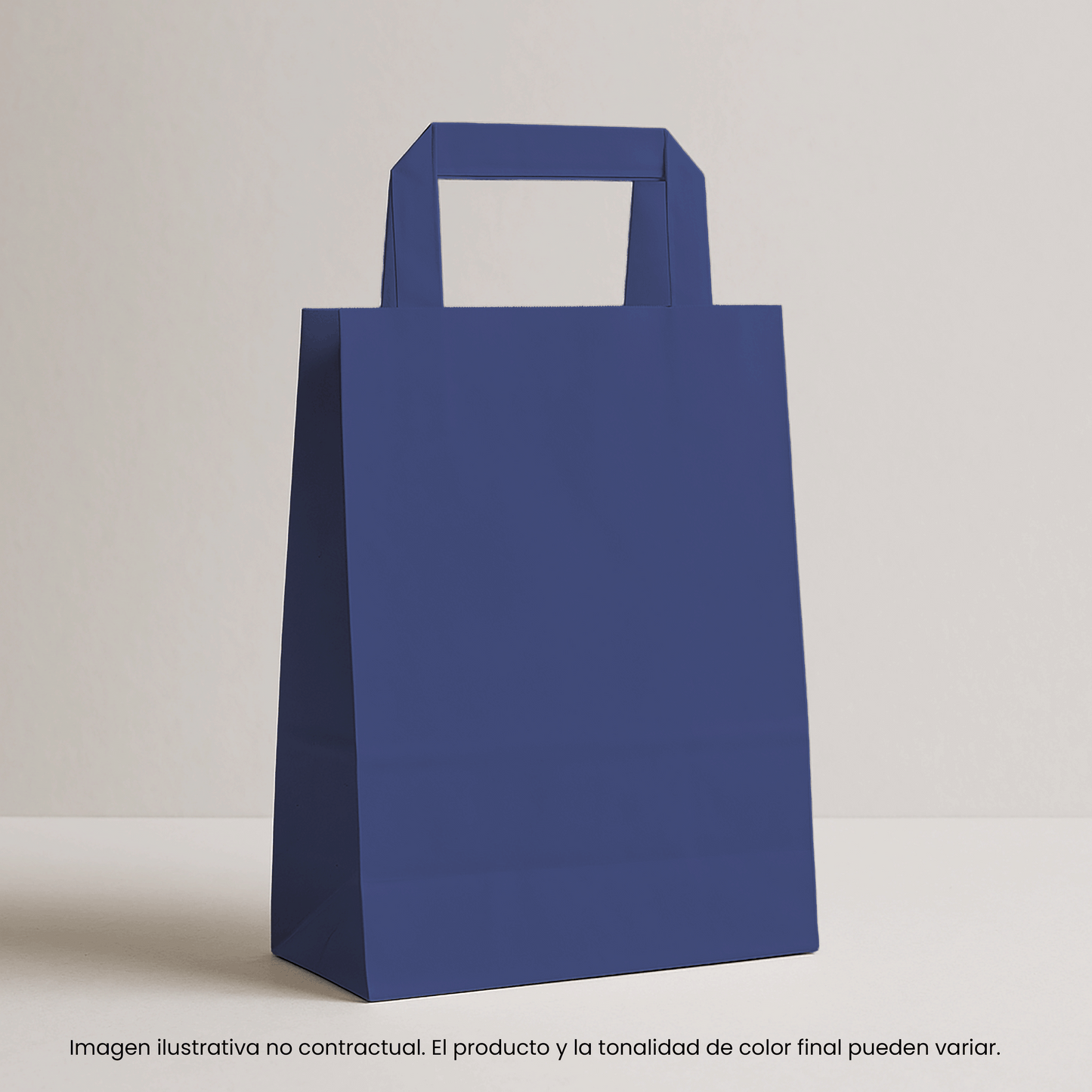 Bolsas de papel con asa plana