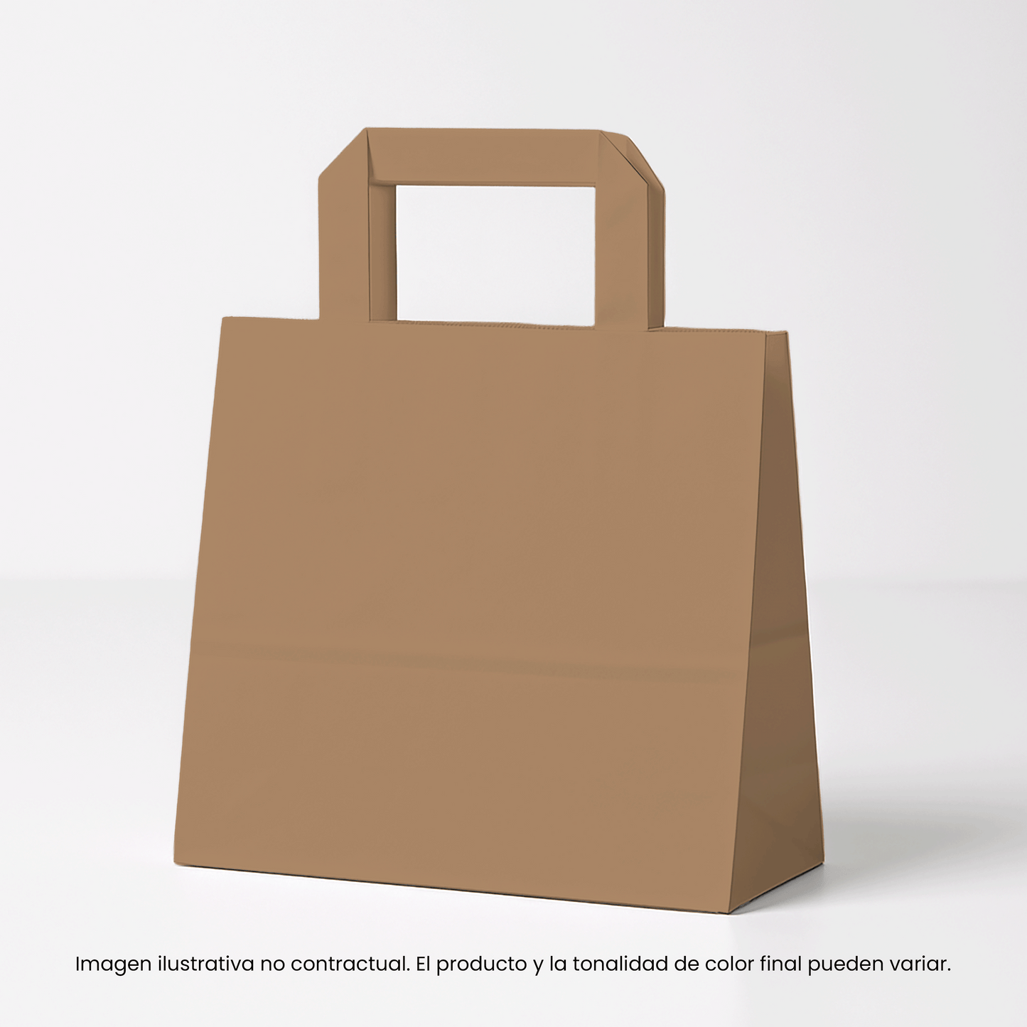 Bolsas de papel con asa plana