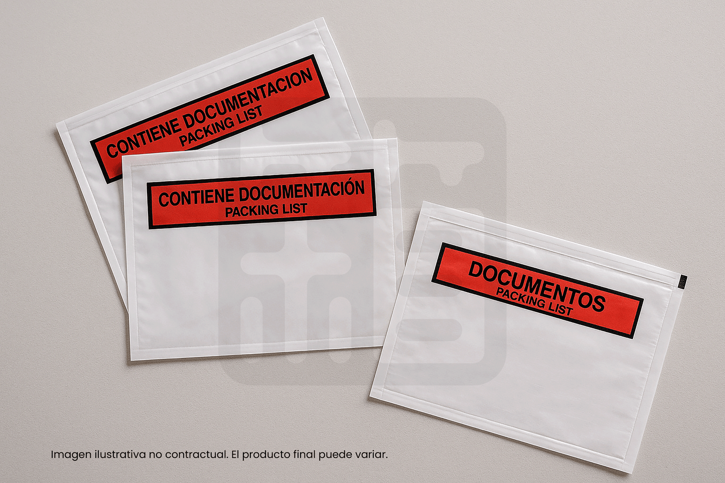 Sobres portadocumentos "Contiene Documentación"