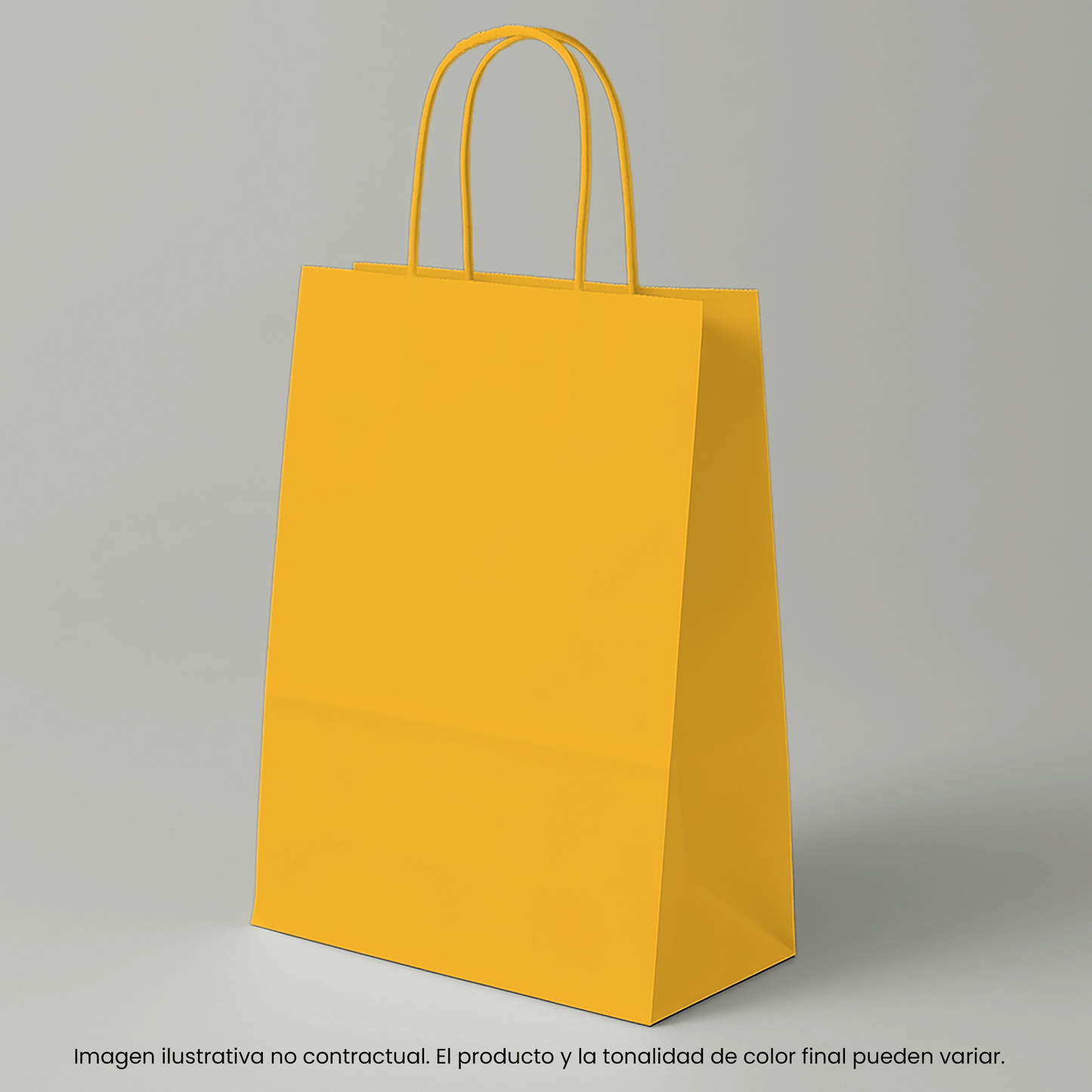 Bolsas de papel con asa retorcida