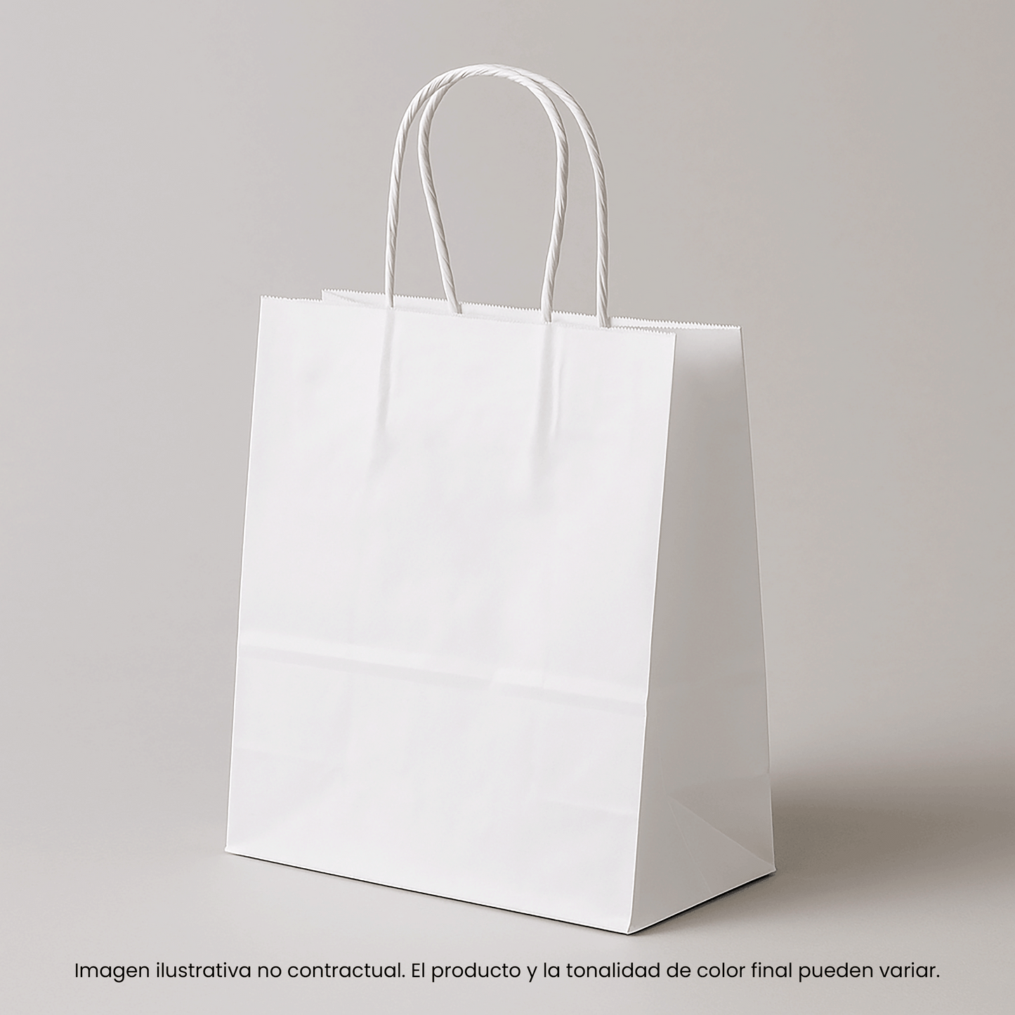 Bolsas de papel con asa retorcida