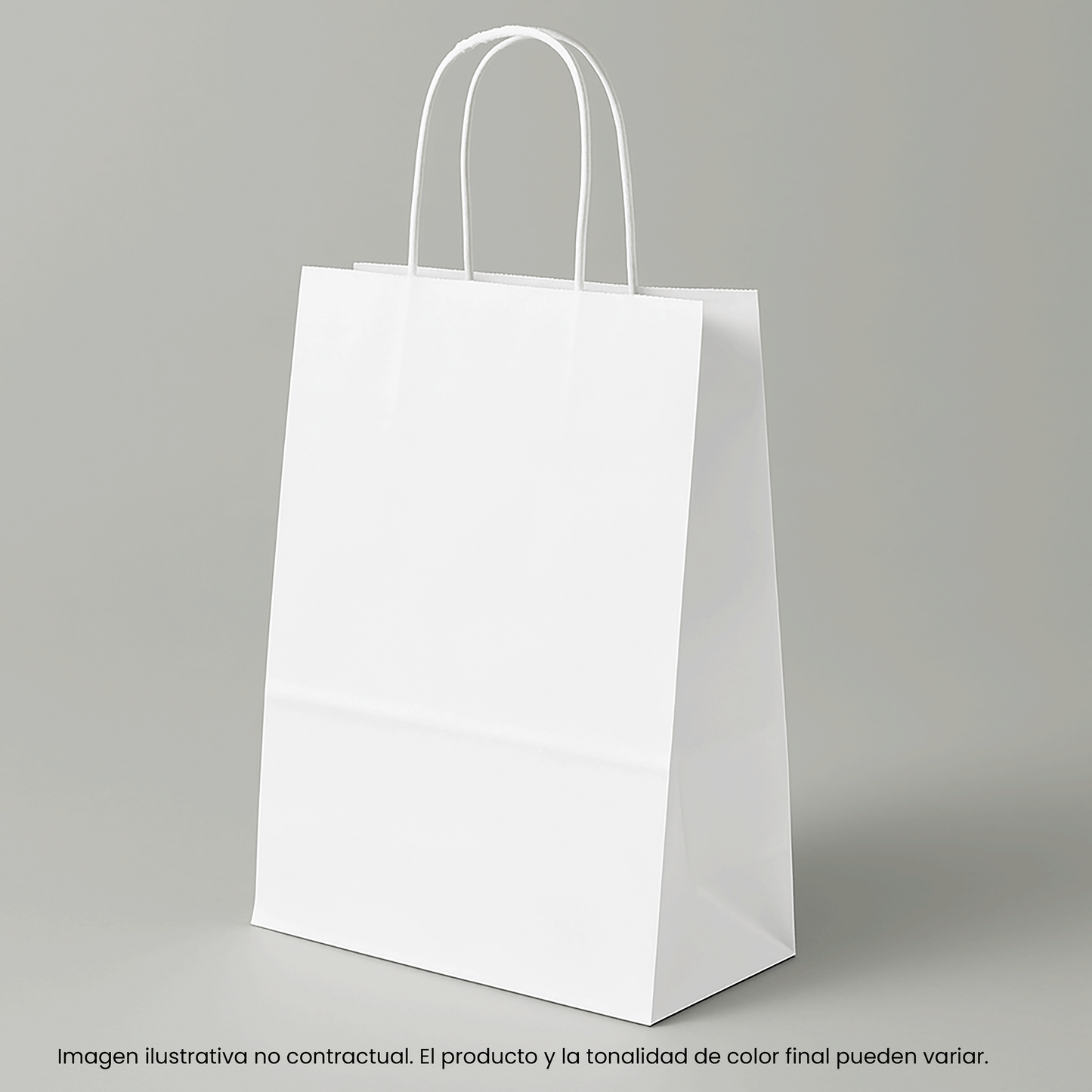 Bolsas de papel con asa retorcida