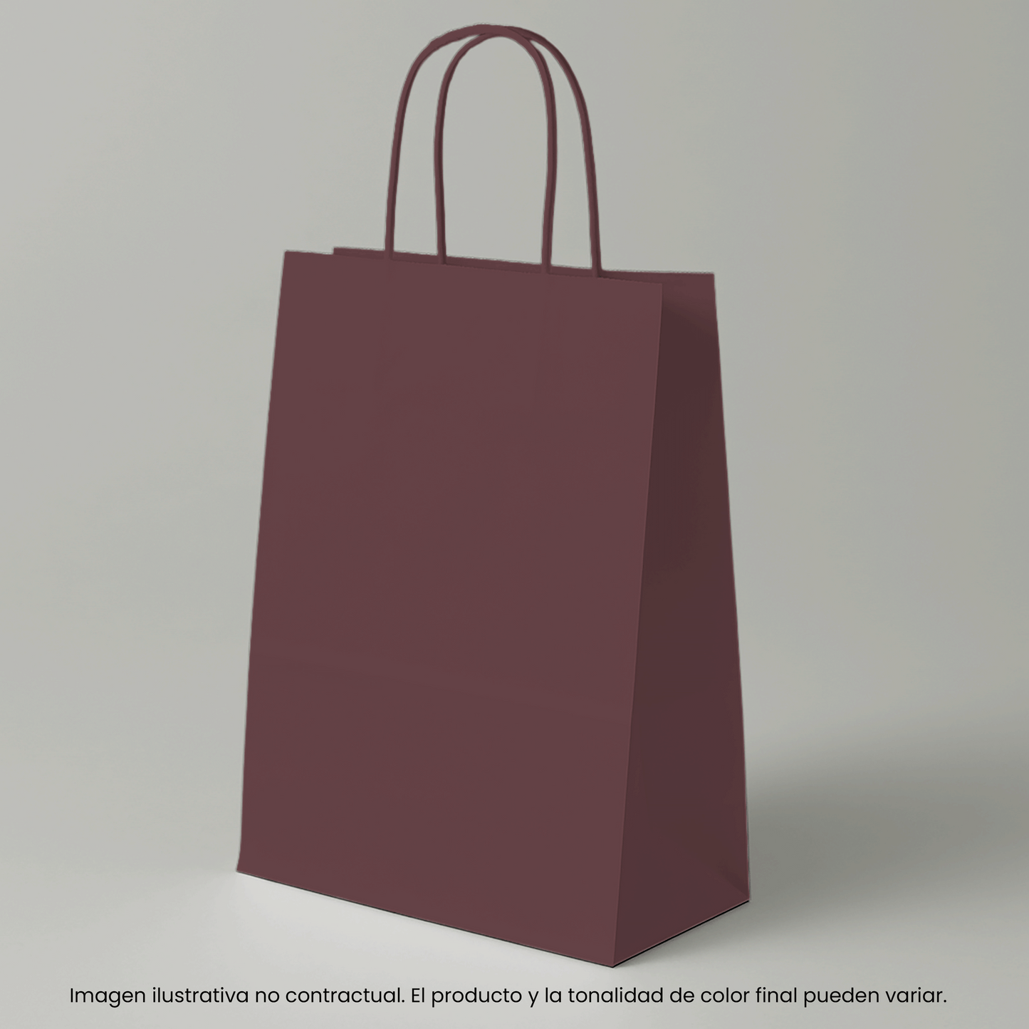 Bolsas de papel con asa retorcida