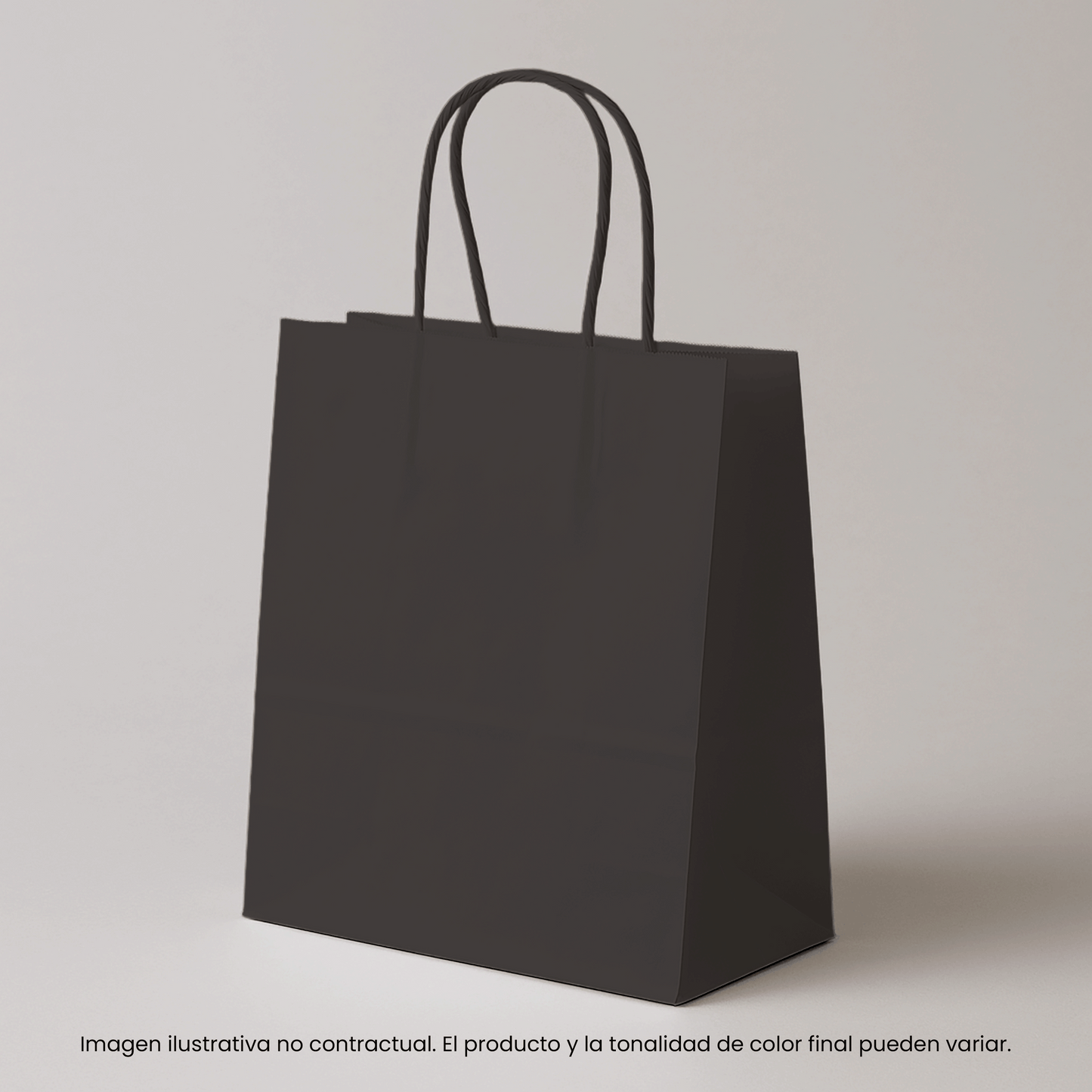 Bolsas de papel con asa retorcida
