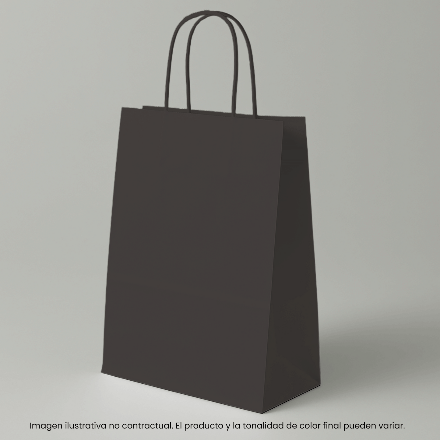 Bolsas de papel con asa retorcida
