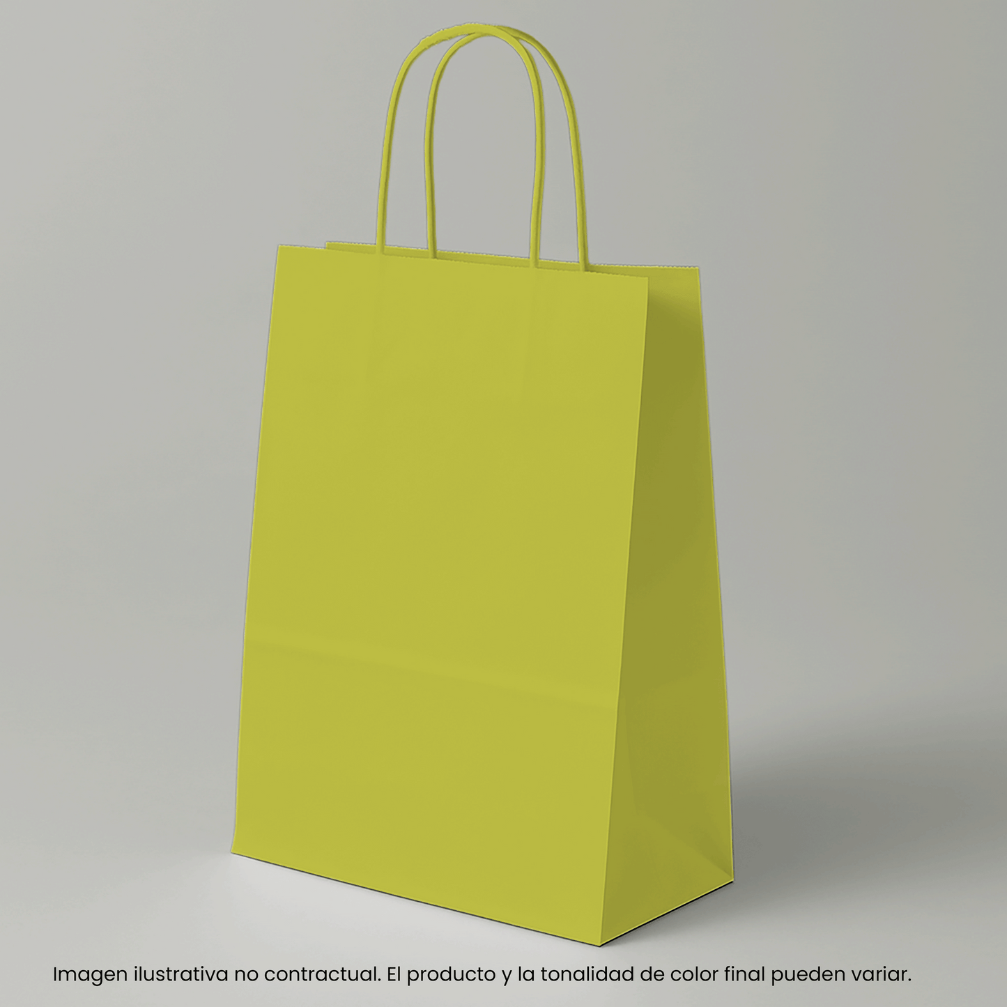 Bolsas de papel con asa retorcida