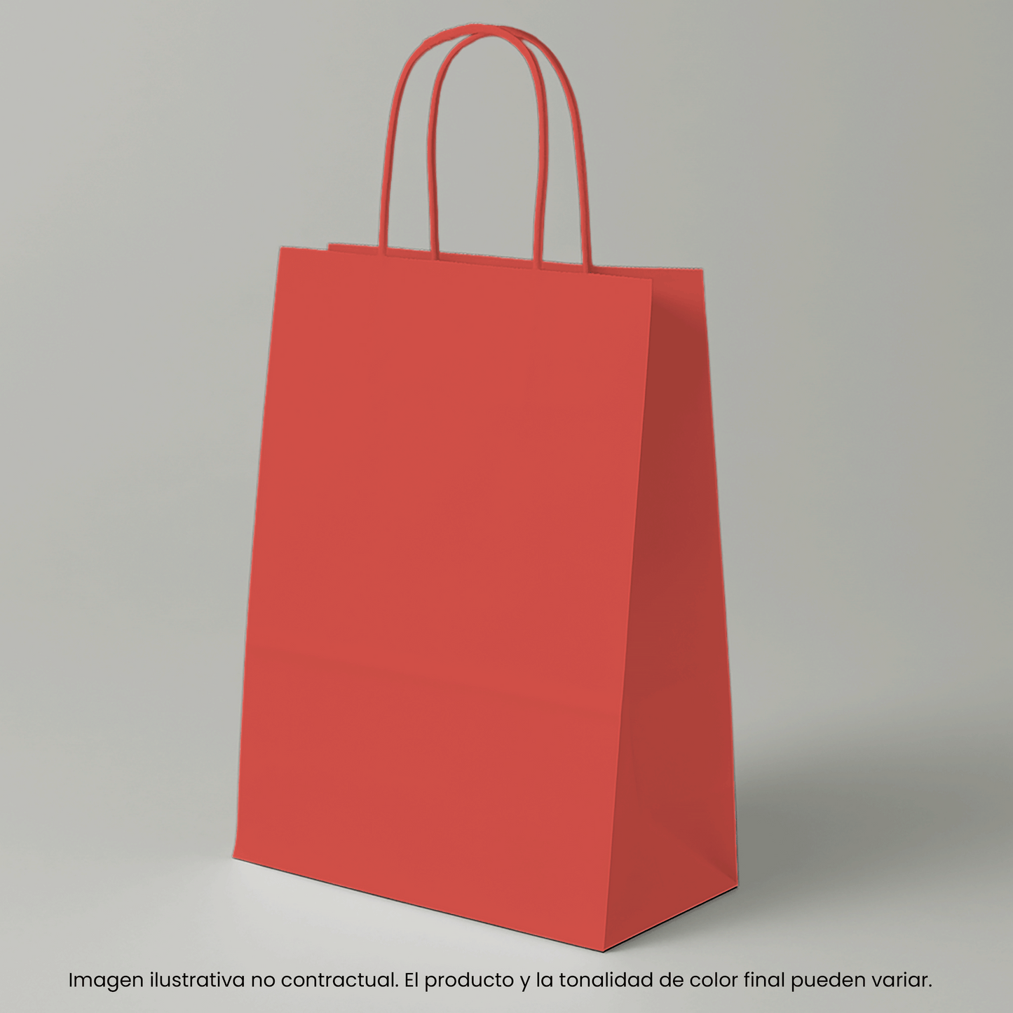 Bolsas de papel con asa retorcida