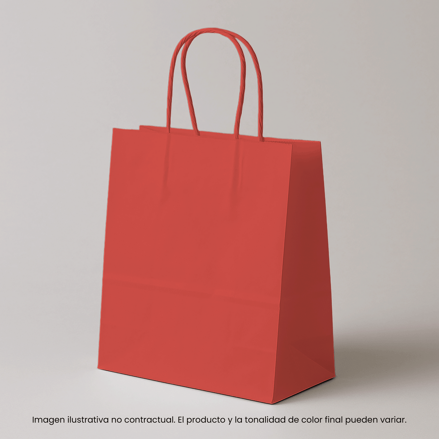 Bolsas de papel con asa retorcida
