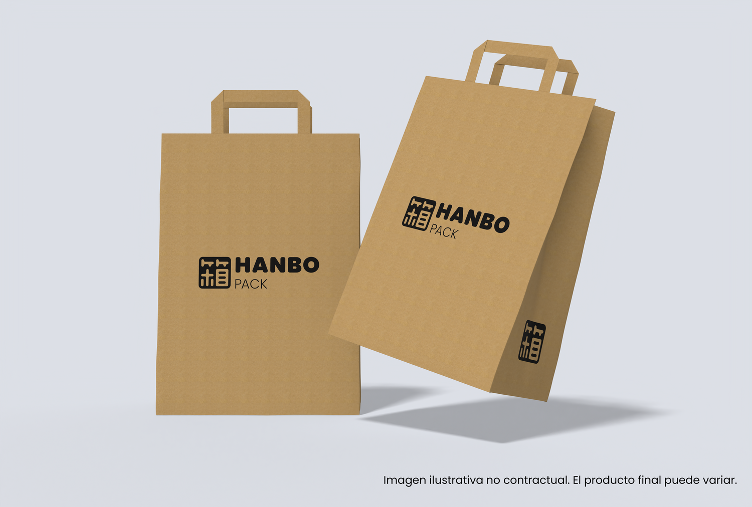 Bolsas de Papel Kraft Impresa Pocas Cantidades