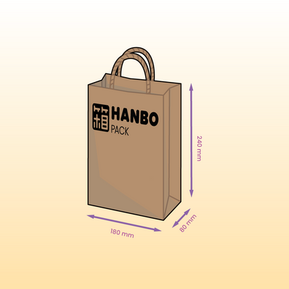 Bolsas de Papel Personalizadas de Asa Retorcida