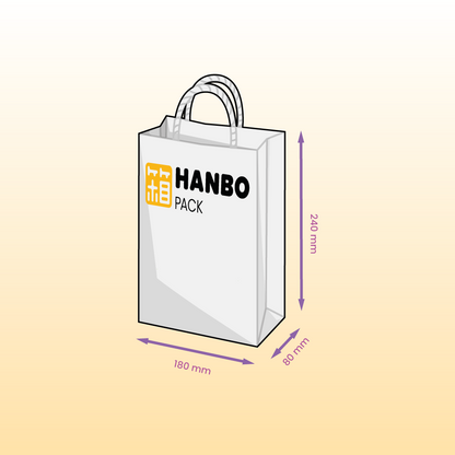 Bolsas de Papel Personalizadas de Asa Retorcida