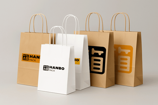 Bolsas de Papel Personalizadas de Asa Retorcida