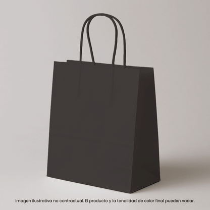Bolsas de papel con asa retorcida